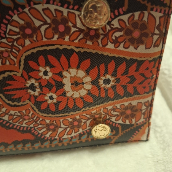Spartina 449 Retreat Midnight Coral Large Box Bag - Picture 12 of 13